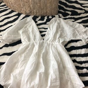 Zaful white dress